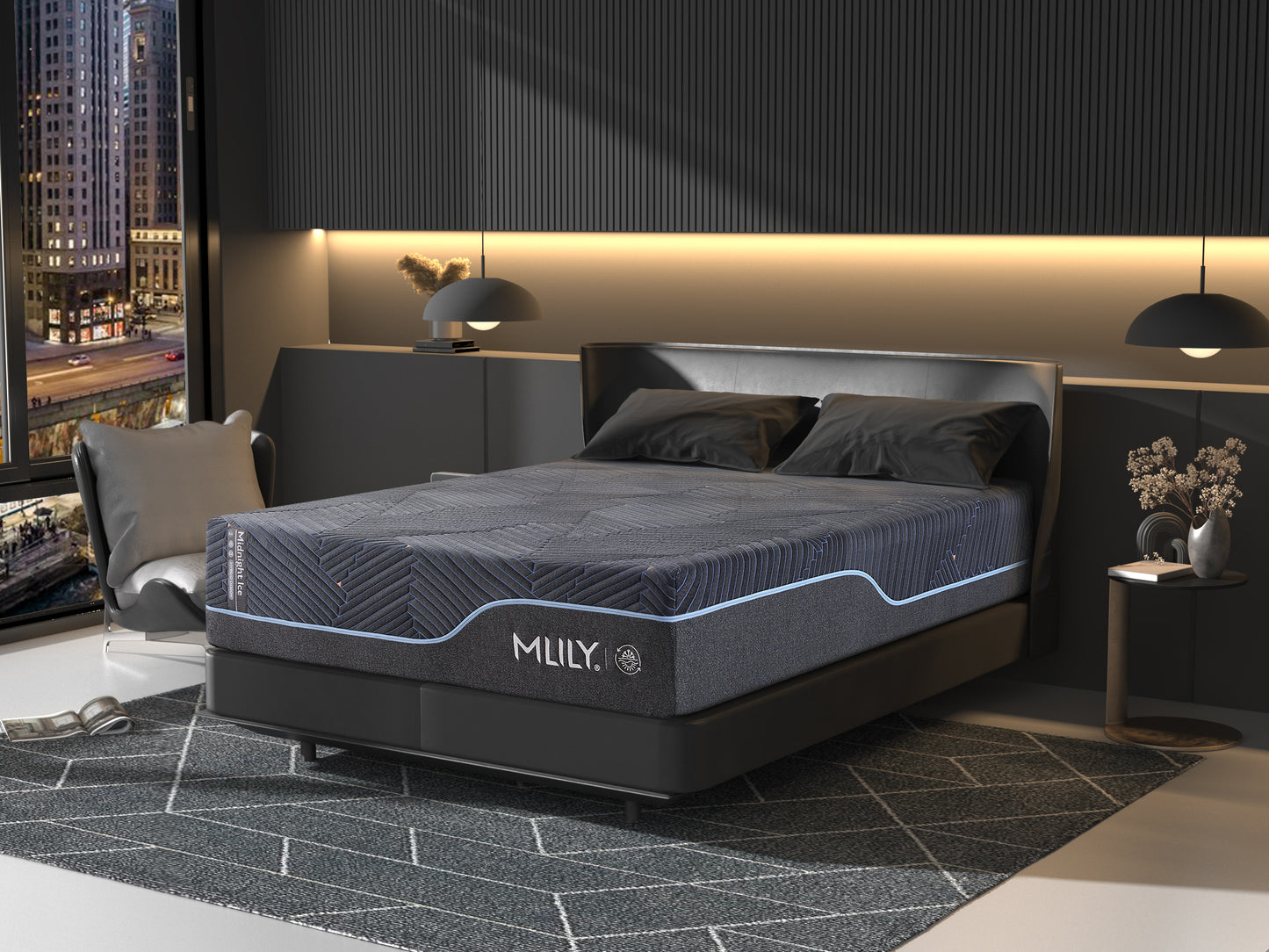 Mlilly Midnight ICE 3.0 Plush or 1.0 Firm