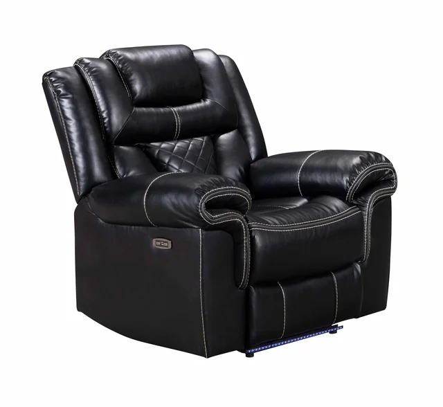 Alexa Black - 3PC Power Reclining Set (ETA 4/10)