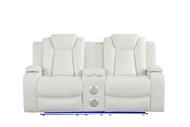 Luz White - 3PC Reclining Set