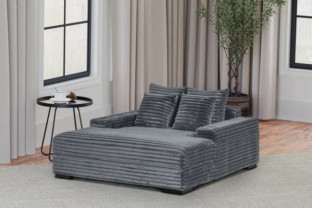 Happy Homes 3800 Charcoal Chaise Lounge **ON SALE**