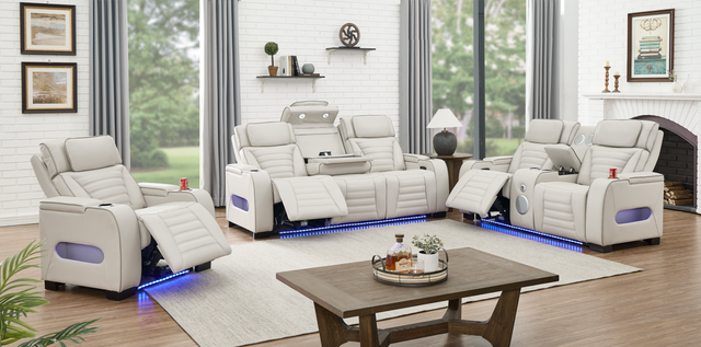 TOKYO 3PC Sand Power Reclining Set **NEW ARRIVAL**